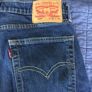 Men’s 505 Levi’s 33x32 Jeans
